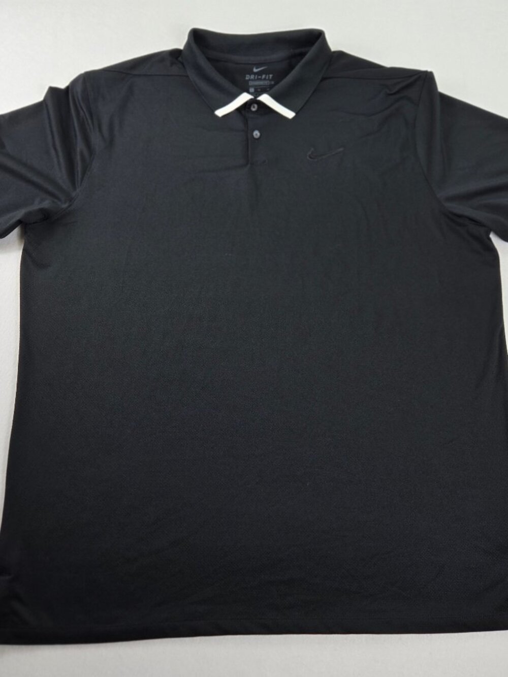 Nike Dri-FIT Polo Shirt XL Black Standard Fit